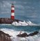 Lighthouse at the Edge of the Sea Unleashed Poster Print by Atelier B Art Studio - Item # VARPDXBEGCOA51